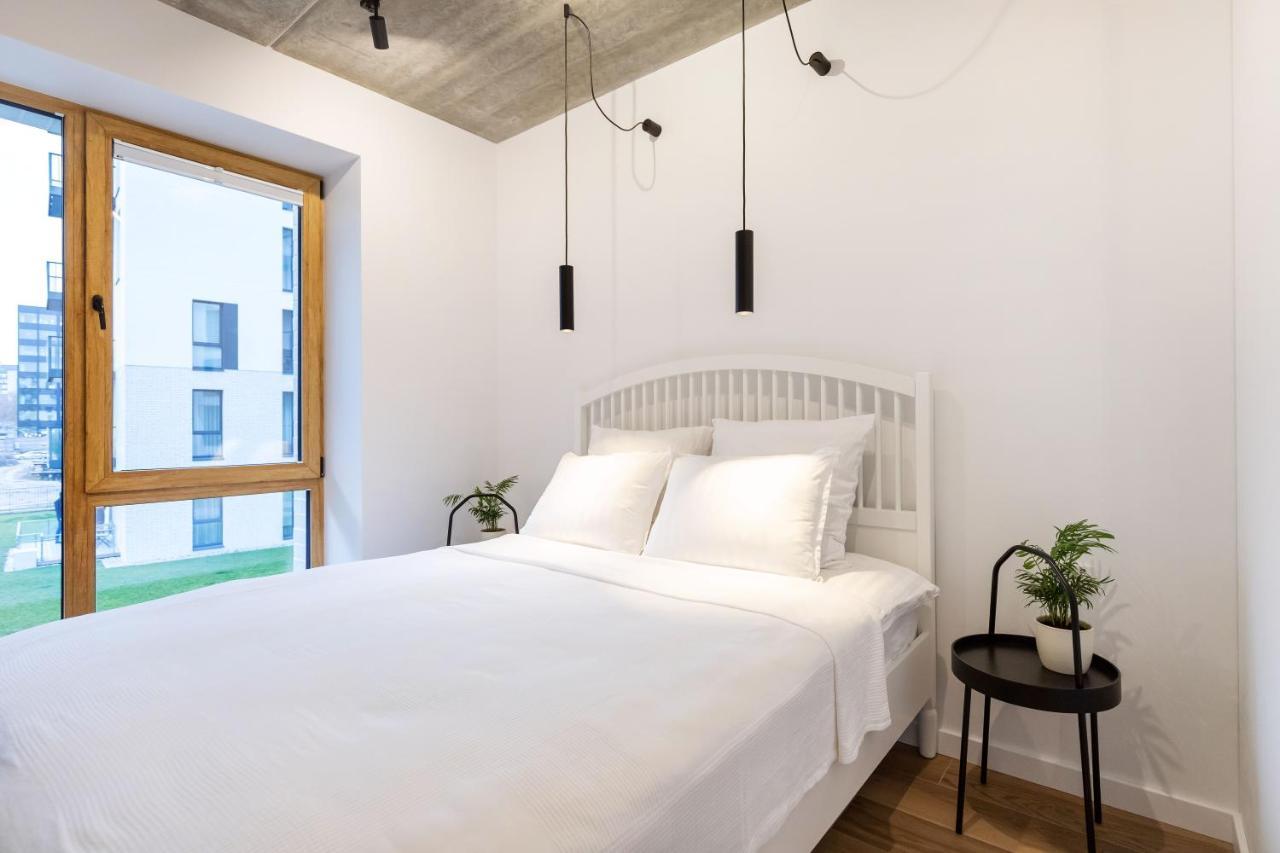 City Center Sanctuary Modern Business-Class Studio With Free Parking In The Heart Of VNO Eksteriør bilde
