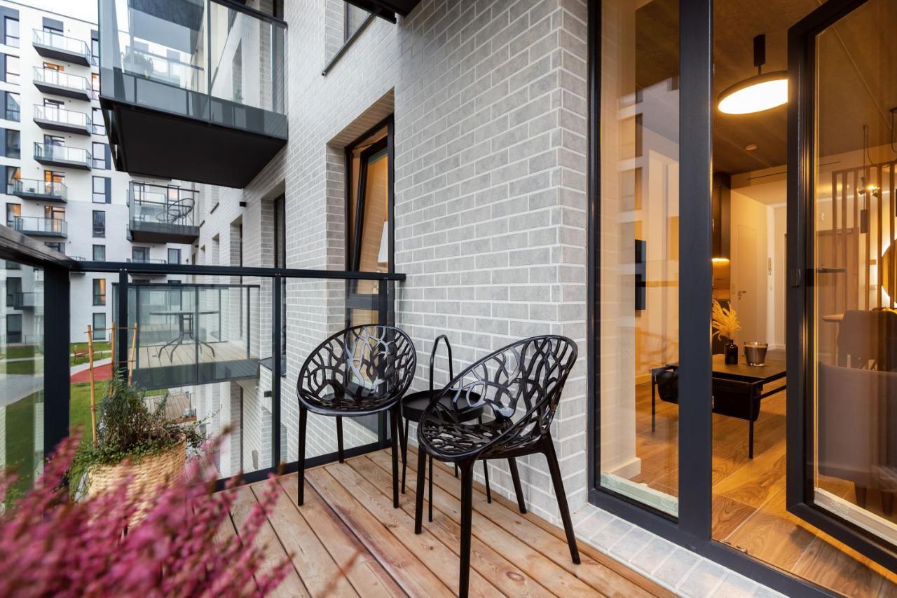 City Center Sanctuary Modern Business-Class Studio With Free Parking In The Heart Of VNO Eksteriør bilde