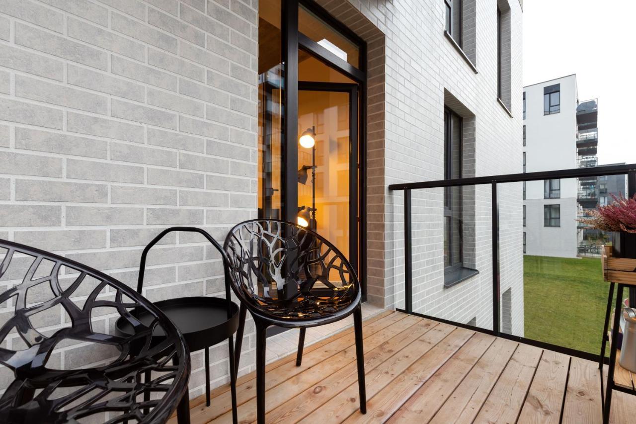 City Center Sanctuary Modern Business-Class Studio With Free Parking In The Heart Of VNO Eksteriør bilde