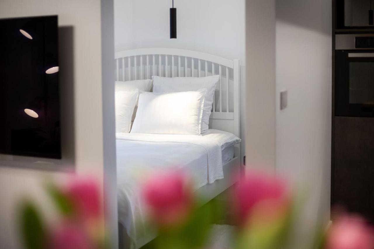 City Center Sanctuary Modern Business-Class Studio With Free Parking In The Heart Of VNO Eksteriør bilde