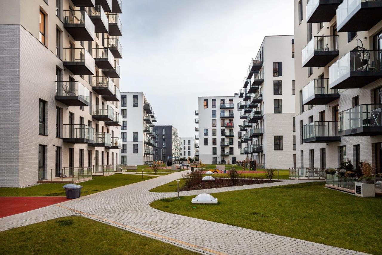 City Center Sanctuary Modern Business-Class Studio With Free Parking In The Heart Of VNO Eksteriør bilde