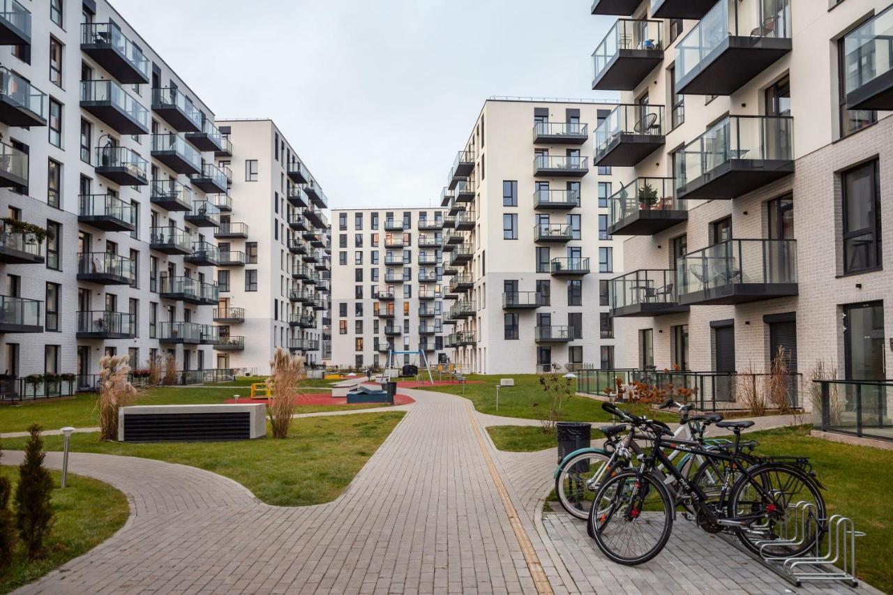 City Center Sanctuary Modern Business-Class Studio With Free Parking In The Heart Of VNO Eksteriør bilde